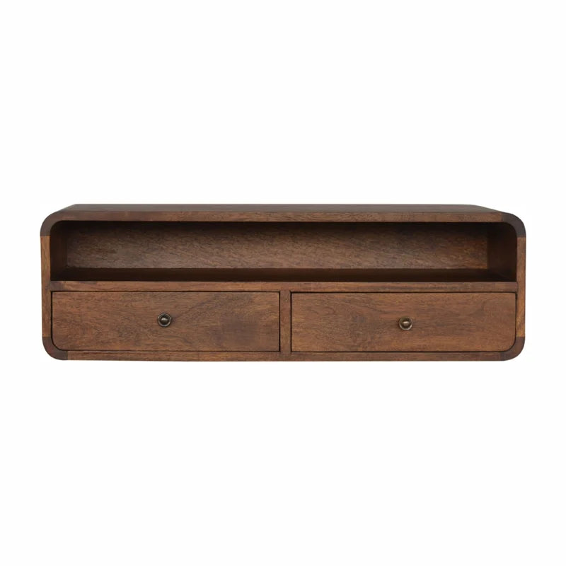 Sho Solid Wood Console Table Ouch Cart