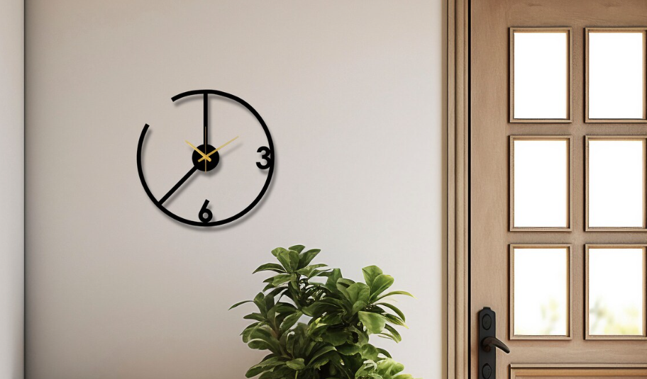 halfring three six wallclock