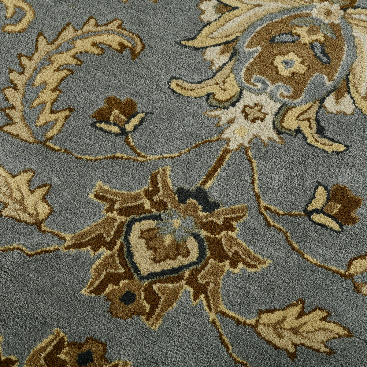 Luxury Handcrafted Floral Area Rug - 4x6, Premium 100% New Zealand Wool, Anti-Skid & Anti Slip Carpet , Ideal for Bedroom, Living Room, and Dining Room, Kids Room, Office | Saraswati Global Rug Saraswati Global