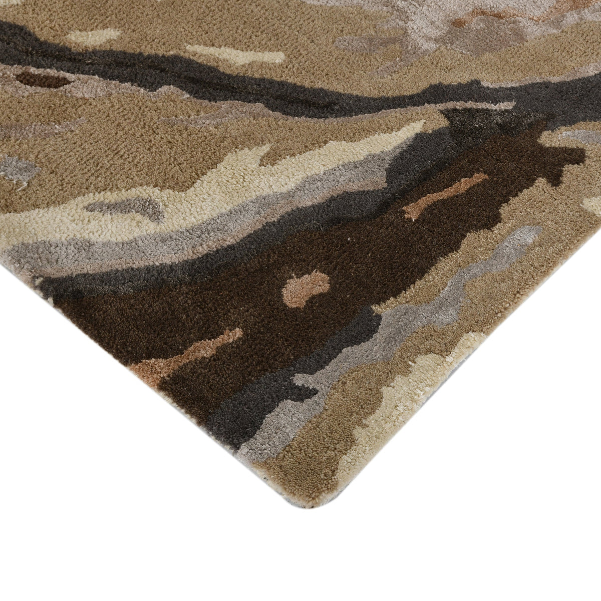 Saraswati Global Rug, Handmade Rug, Wool Area Rug, 8x10 Feet, Anti Slip & Anti Skid Baking Carpet, Modern Rug, Ideal for Bedroom, Living Room, and Dining Room, Kids Room, Office Rug. Saraswati Global