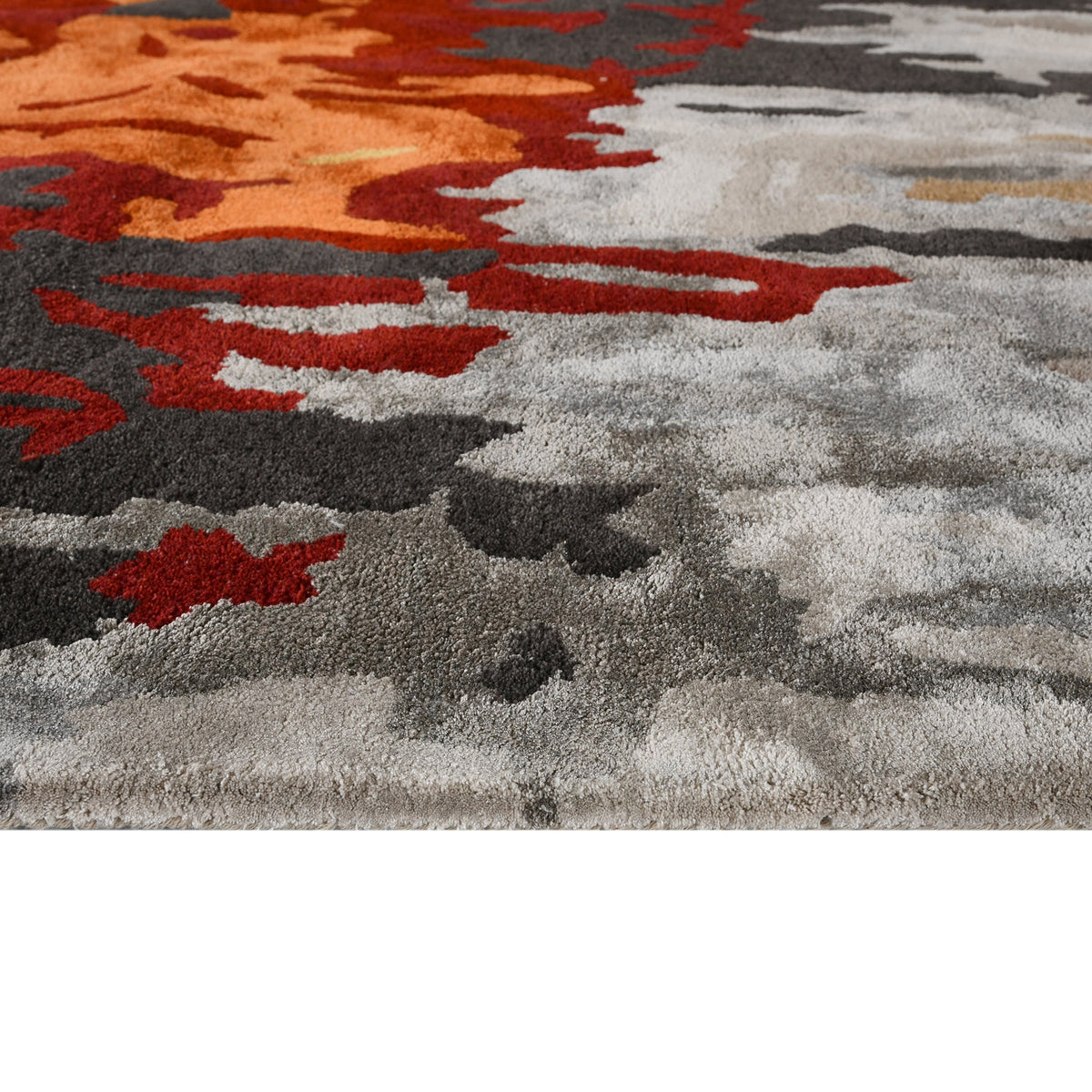 Saraswati Global Rug, Vibrant and Luxurious Rug, Wool Area Rug, 6x9 Feet, Anti Slip & Anti Skid Baking Carpet, Modern Rug, Ideal for Bedroom, Living Room, and Dining Room, Kids Room, Office Rug. Saraswati Global