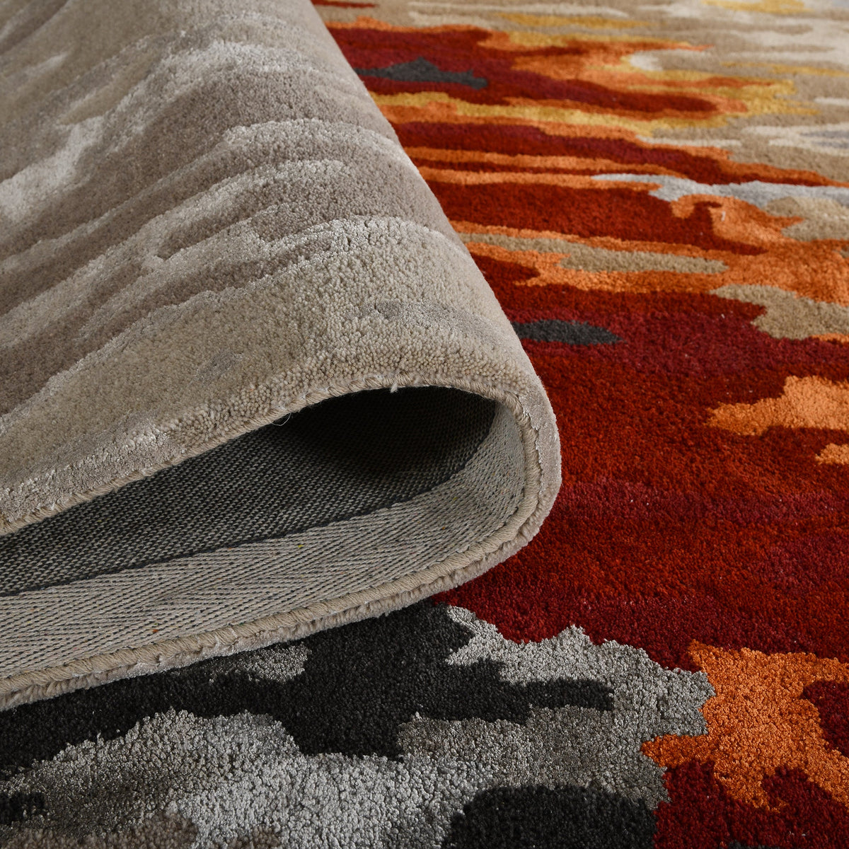Saraswati Global Rug, Luxury Rug, Wool Area Rug, 8x10 Luxury Rug, Anti Slip & Anti Skid Baking Carpet, Indian Rug, Modern Rug, Ideal for Bedroom, Living Room, and Dining Room, Kids Room, Office Rug. Saraswati Global