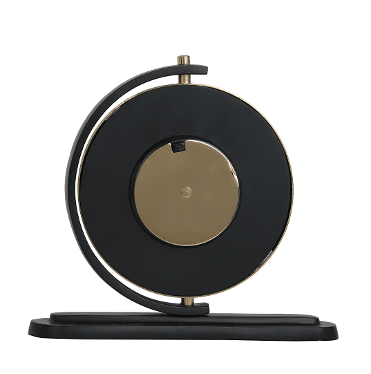 Aleksi Table clock Black - Ouch Cart