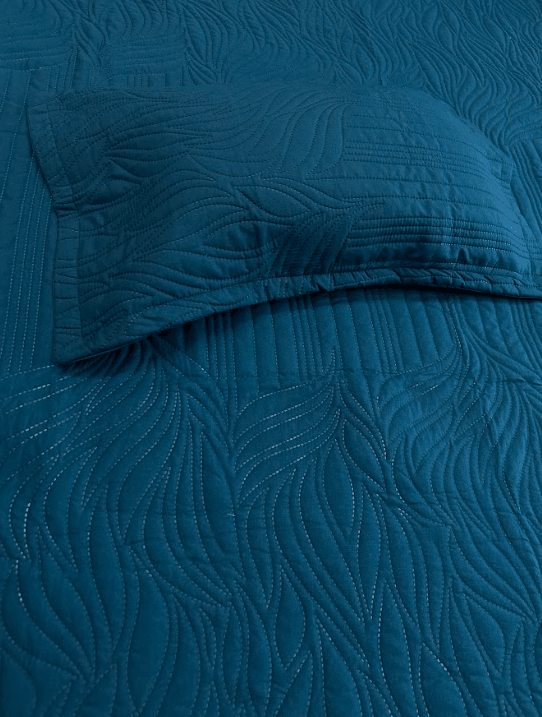 Teal Bedspread set - Ouch Cart