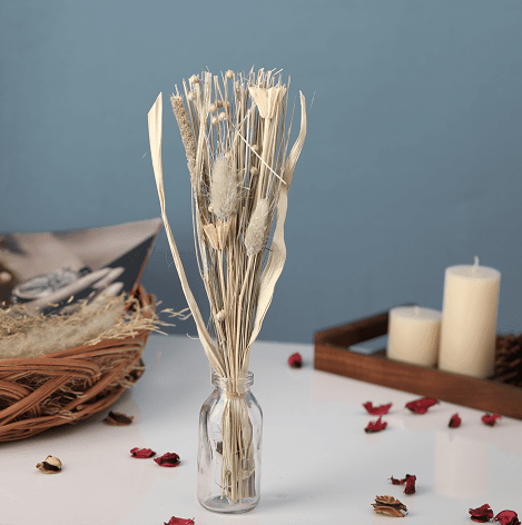 Liliana Dried Floral Silver Haze (small) - Ouch Cart