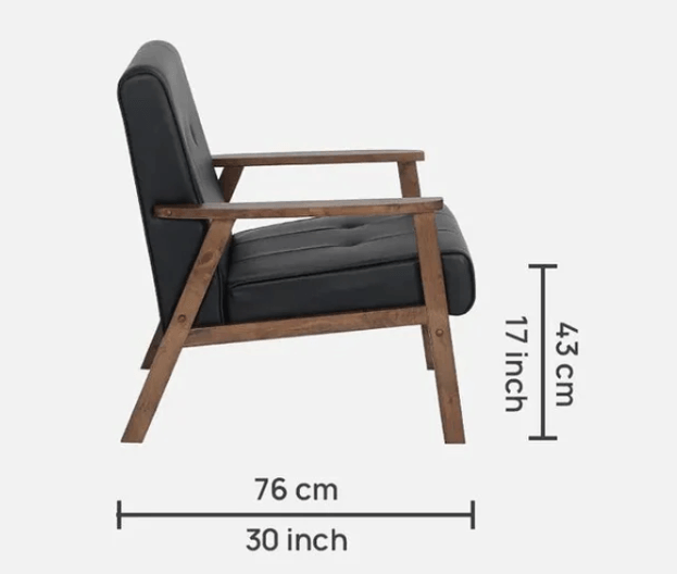 Solid Wood 5 Seater Sofa Set (3+2+1) with Coffee Table in Cocoa & Espresso Finish - Ouch Cart