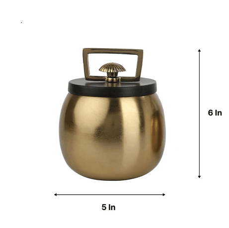 Darius Box in Gold Large Size - Ouch Cart
