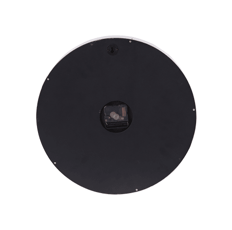 Eclipse Shine Silver wall clock - Ouch Cart