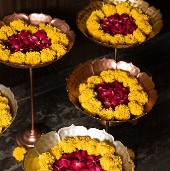 Rose Gold Urli Sat of 3 - Ouch Cart