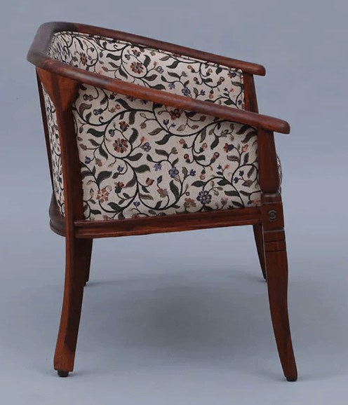 Sheesham Wood 2 Seater Sofa In Scratch Resistant Honey Oak Finish in Multicolor - Ouch Cart