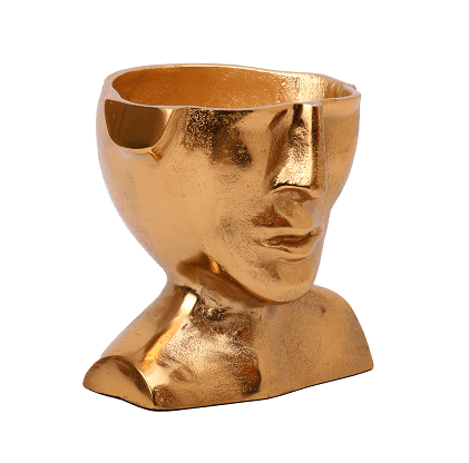 Mystique Facial Gold Planter - Ouch Cart