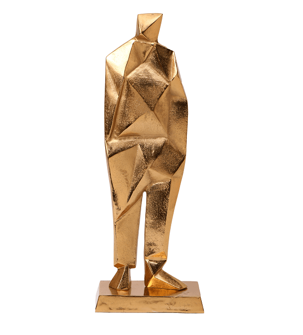 Ethan - The Dreamer Sculpture Gold - Ouch Cart