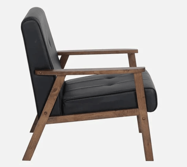 Solid Wood 5 Seater Sofa Set (3+2+1) with Coffee Table in Cocoa & Espresso Finish - Ouch Cart