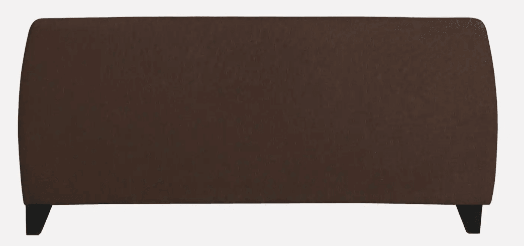 Fabric 3 Seater Sofa In Mahogany Colour - Ouch Cart