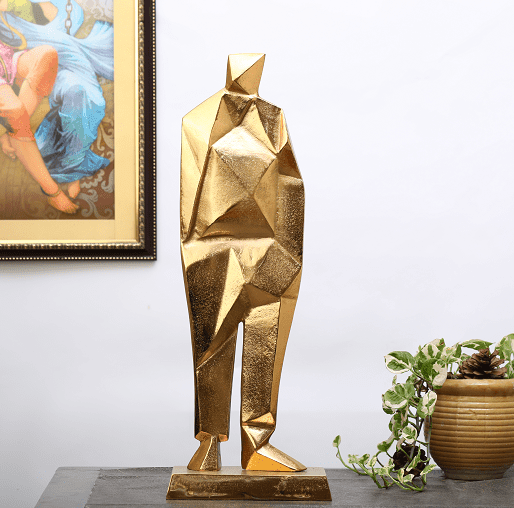 Ethan - The Dreamer Sculpture Gold - Ouch Cart