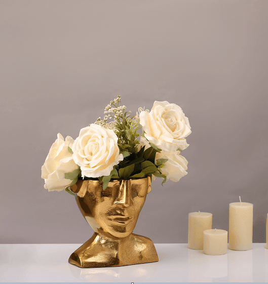 Mystique Facial Gold Planter - Ouch Cart