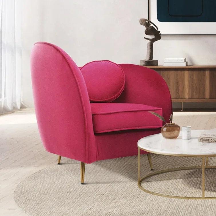 Castaneda Velvet Armchair - Ouch Cart
