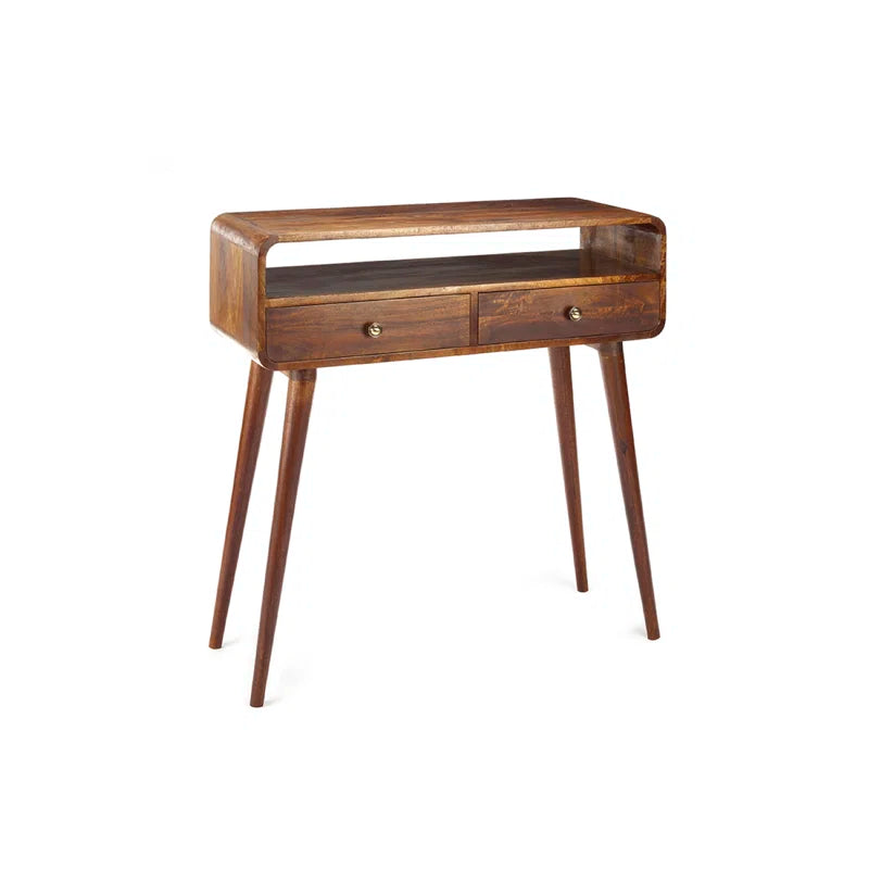 Laina Solid Wood Console Table Ouch Cart