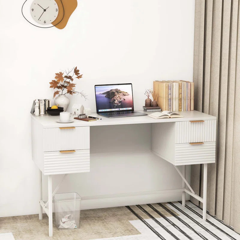 Metal Base Computer Desk ouch cart