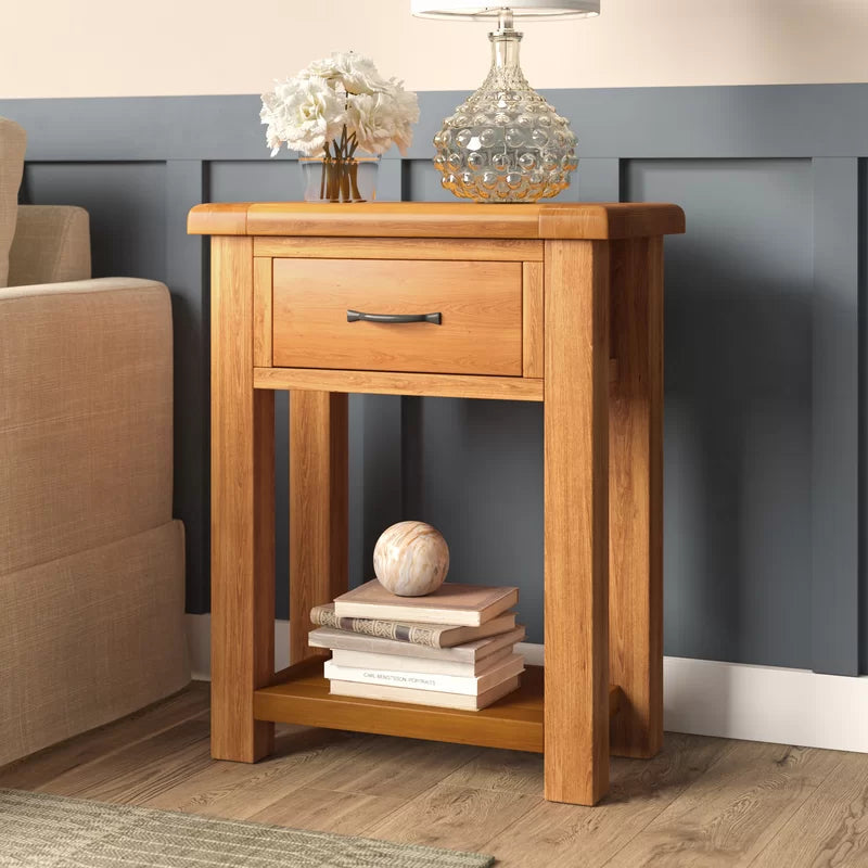 Mitsuki Solid Wood Console Table Ouch Cart