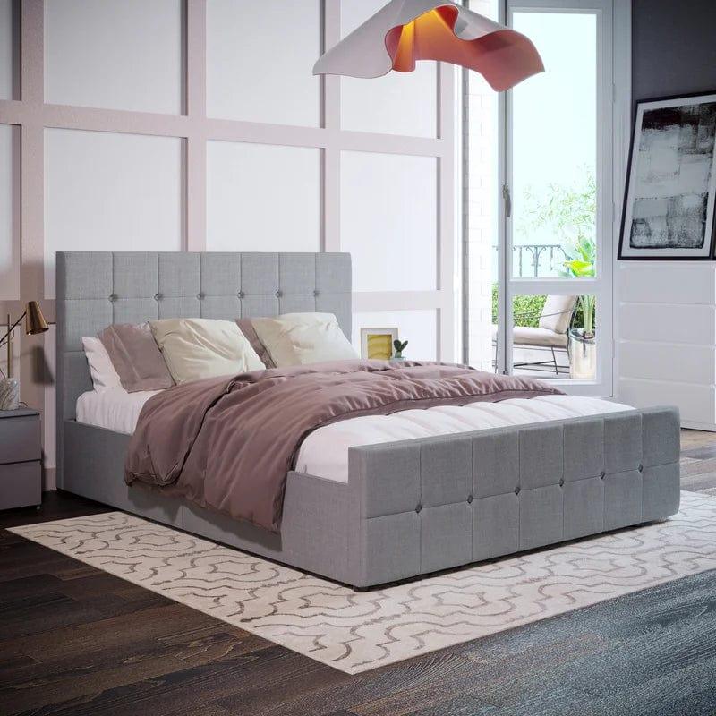 Connell Upholstered Ottoman Bed - Ouch Cart