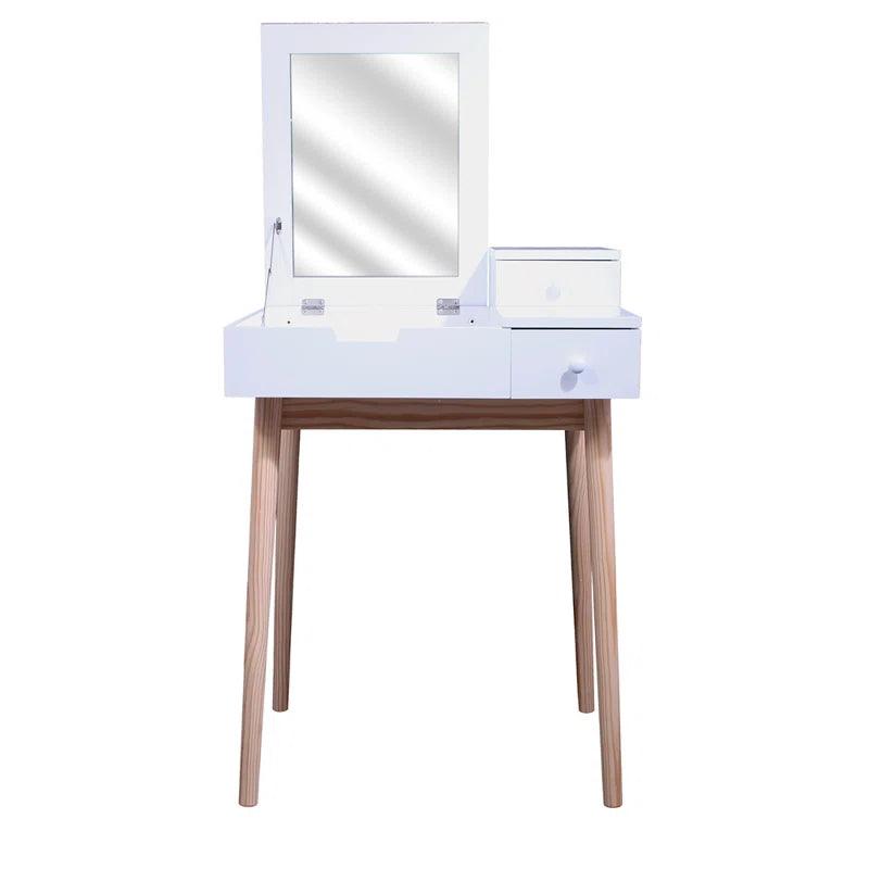 Norma Dressing Table with Mirror - Ouch Cart