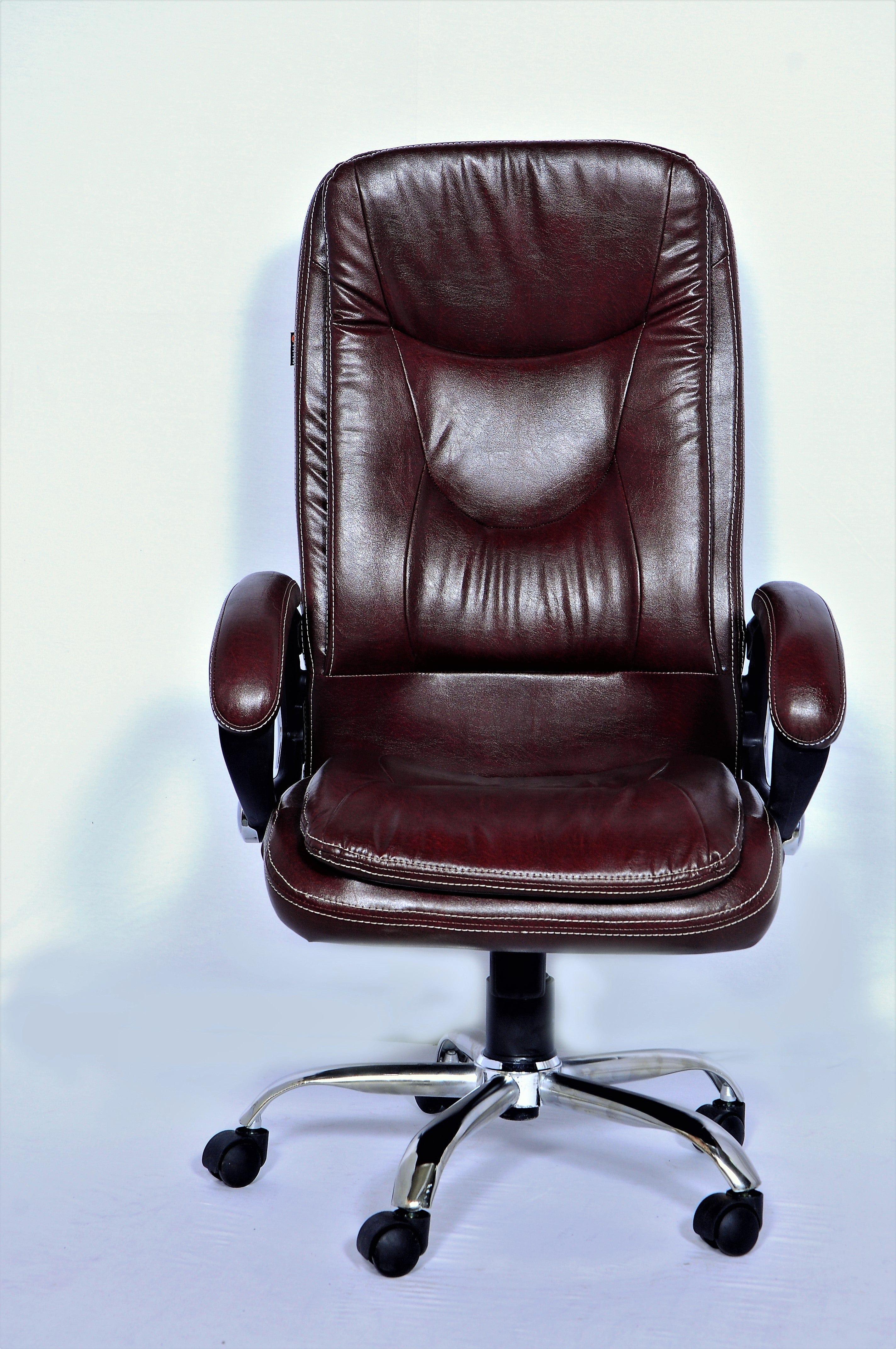 Adiko Executive Chair In Brown - Ouch Cart