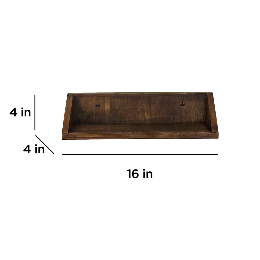 Daniel set of 2 Wooden Wall Shelf Organiser -OUCH CART | Wall Shelves