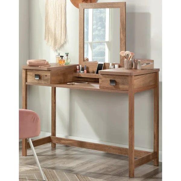 Mathias Vanity Simple Dressing Table Design With Mirror - Ouch Cart