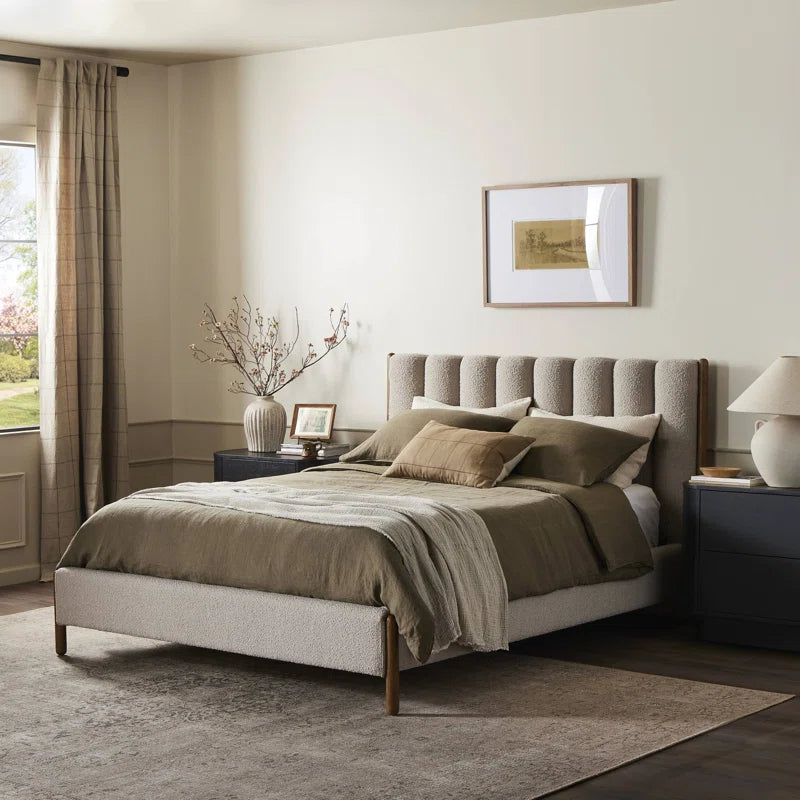 Desinae Upholstered Platform Bed