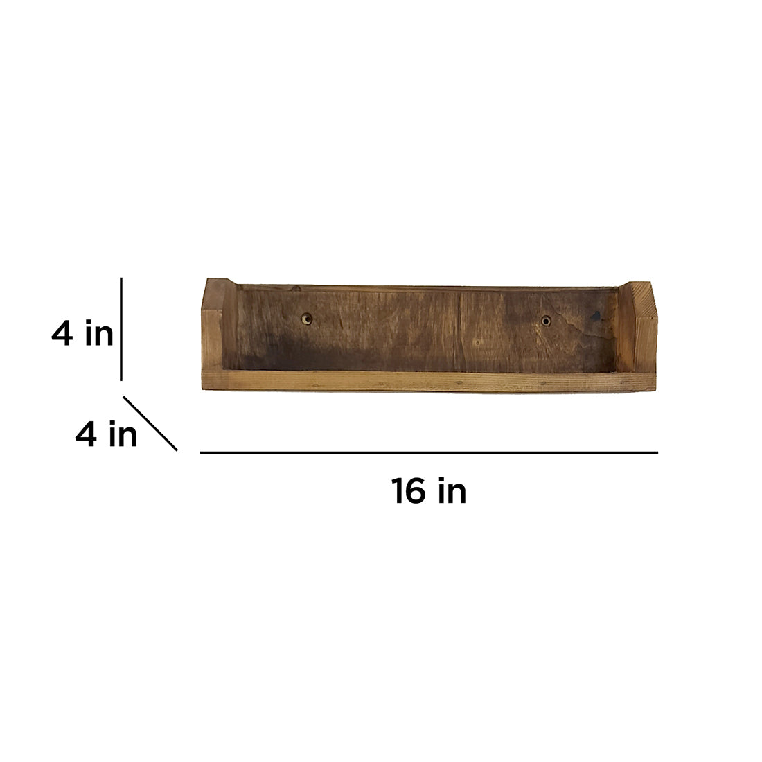 Diego set of 2 Wooden Wall Shelf Organiser - OUCH CART | Wall Shelves