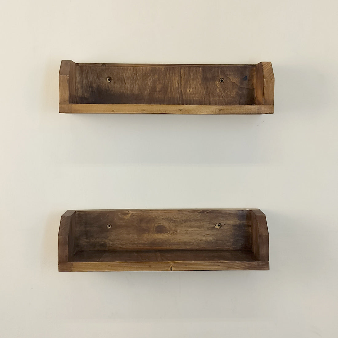 Diego set of 2 Wooden Wall Shelf Organiser - OUCH CART | Wall Shelves