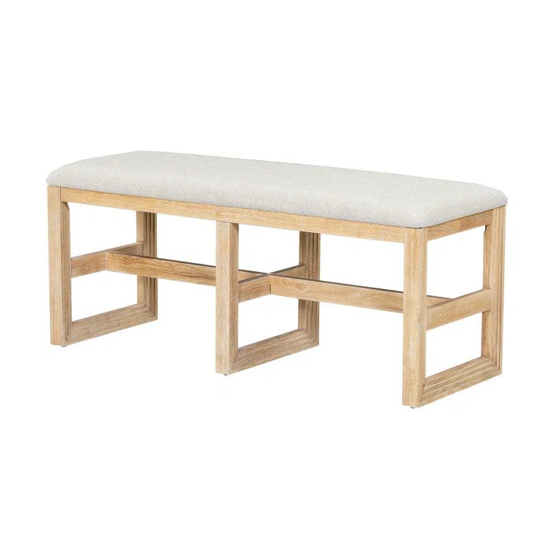 Dining Table with Bench Farmhouse Table and Bench Set Dining Table Set - Ouch Cart