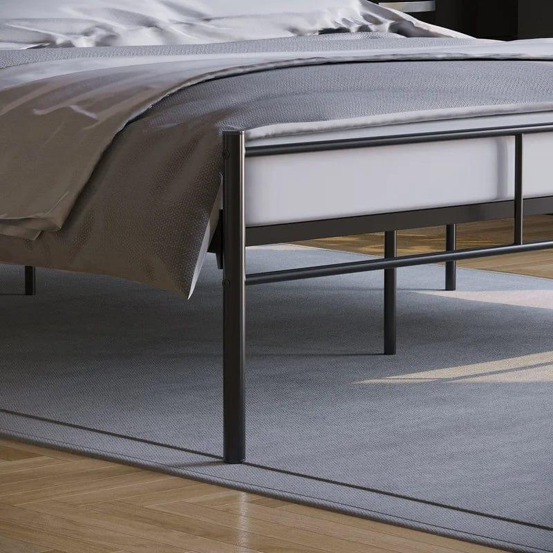 Dorset Metal Bed With Metal Slats & Centre Support Legs - Ouch Cart