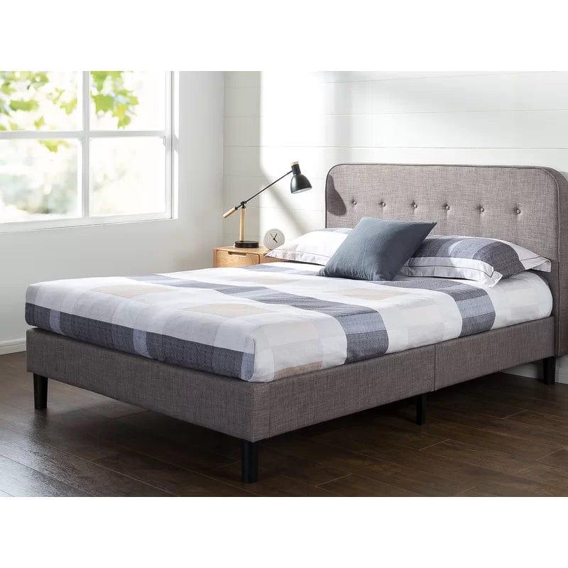 Electra Upholstered Platform Bed - Ouch Cart