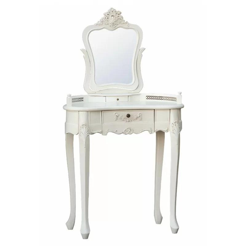 Janice Dressing Table with Mirror - Ouch Cart