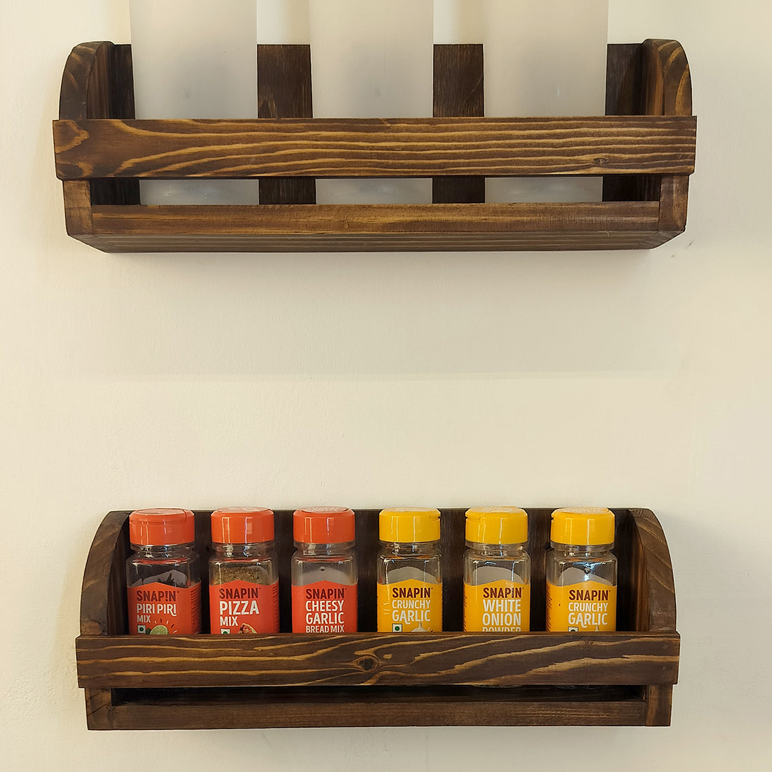 Erik set of 2 Wooden Wall Shelf Organiser - OUCH CART | Wall Shelves
