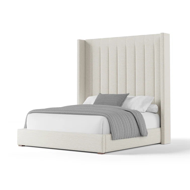 Esparto Upholstered Wingback Bed