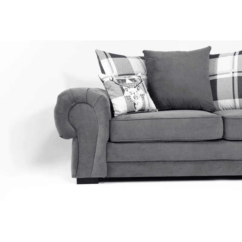 Esser Upholstered Large Corner Sofa - Ouch Cart