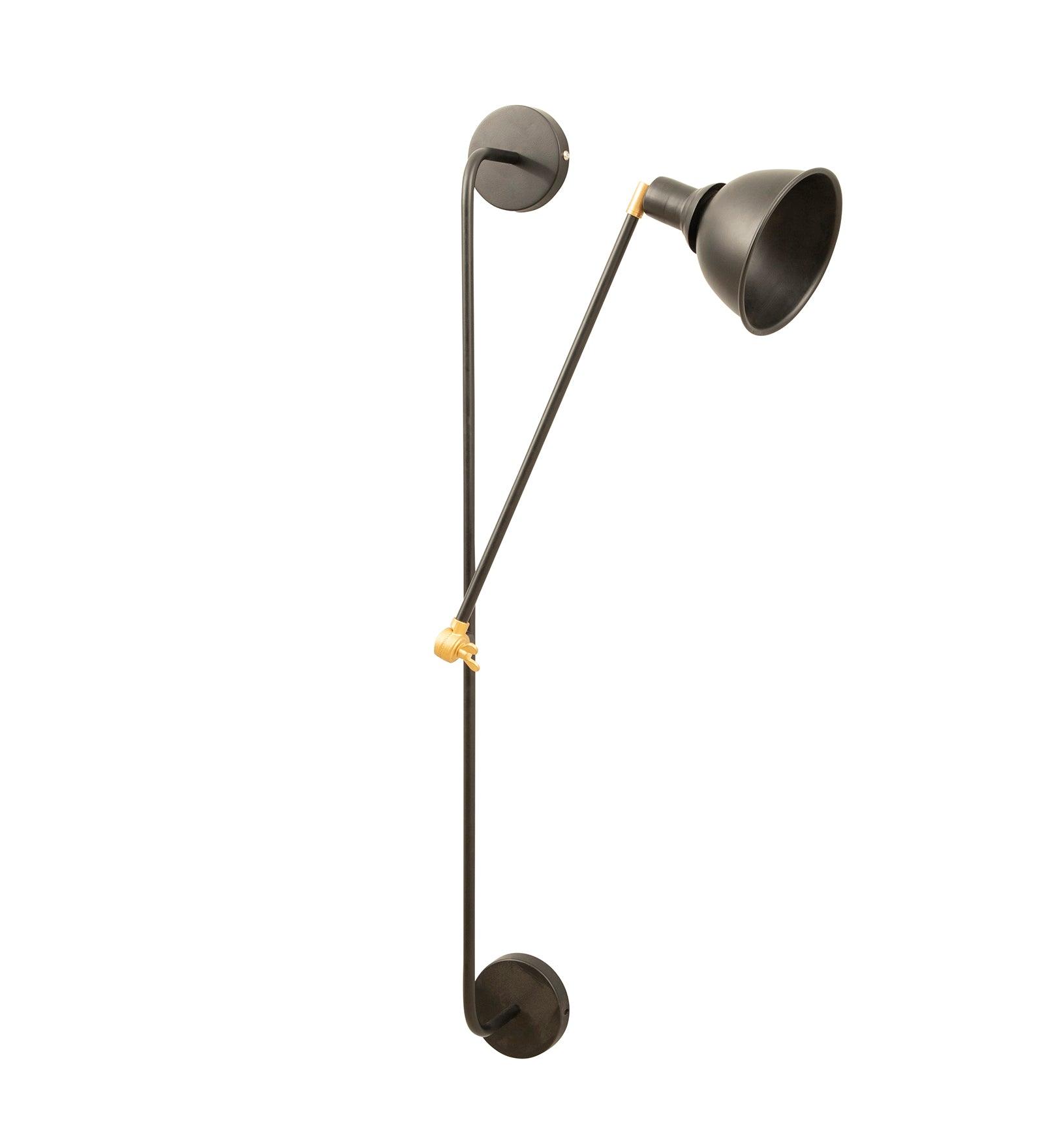 Swing Arm Corner Lamp Left Facing - Ouch Cart