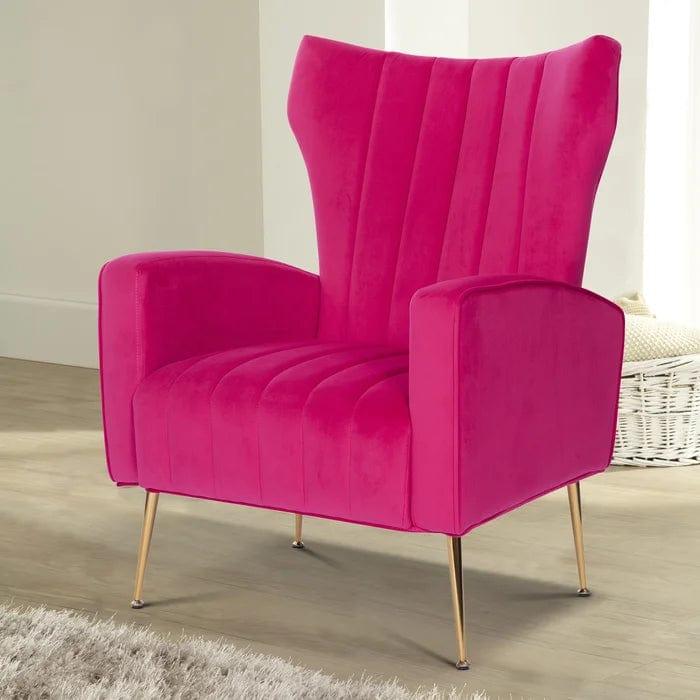 Geetika Upholstered Armchair - Ouch Cart | Wing chair