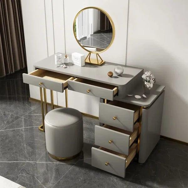 Oliver Vanity dressing table with storage - Ouch Cart