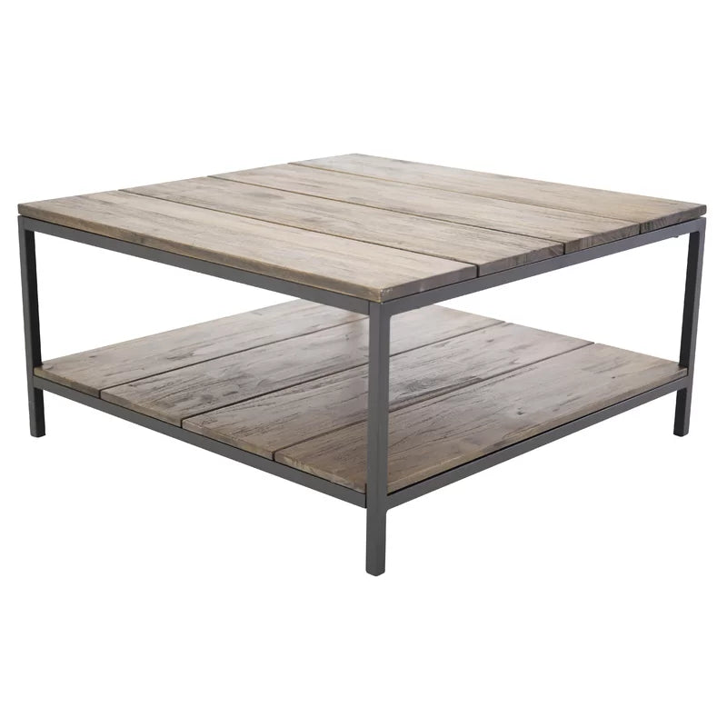 Azrael 80cm Solid Wood Top Console Table