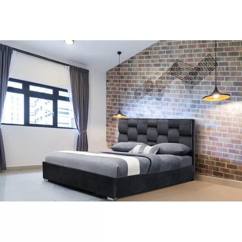 Hana Upholstered Bed Frame - Ouch Cart