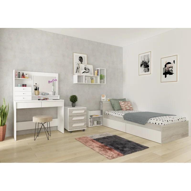 Ryan Dressing Table with Mirror - Ouch Cart