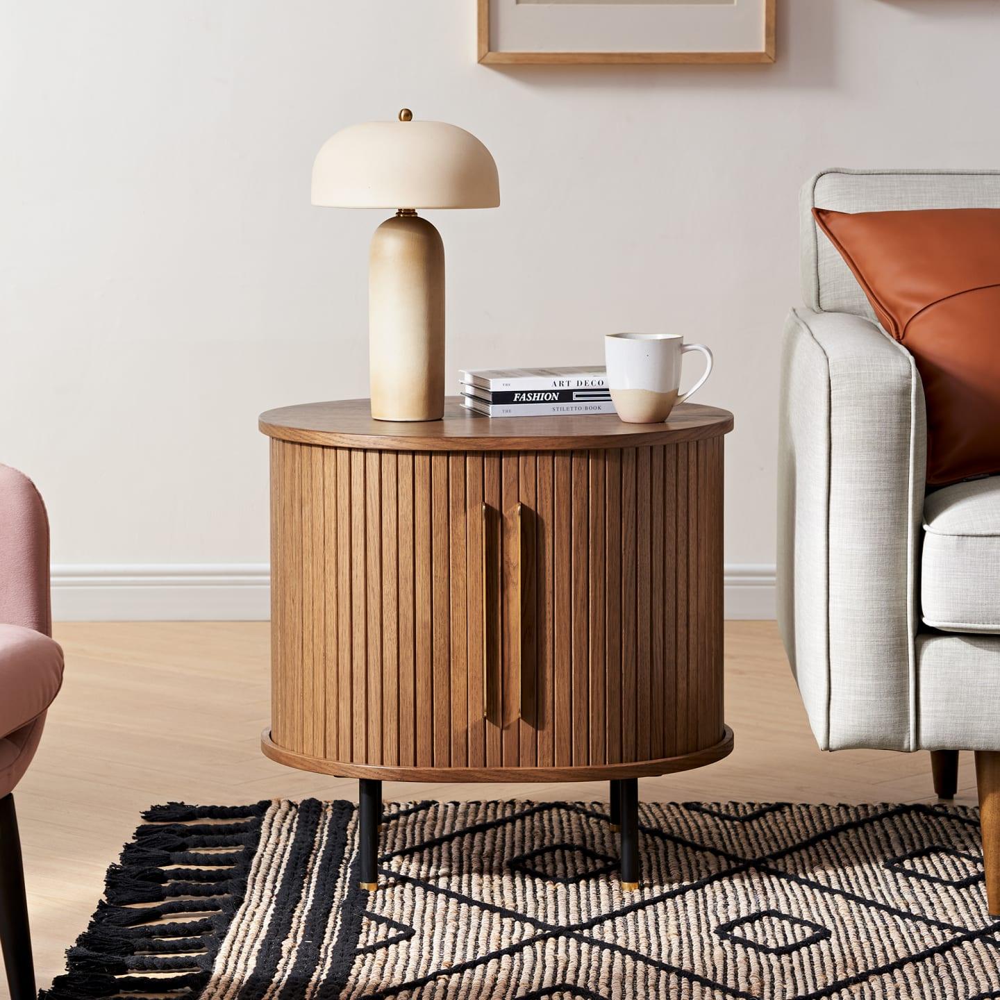 Engineered Wood Harper Side Table - Ouch Cart