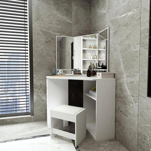 Halon Ket Vanity dressing table with mirror - Ouch Cart