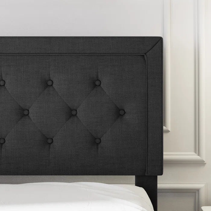 The Hegg Tufted Upholstered Platform Bed for a Dreamy Bedroom Retreat OUCH CART