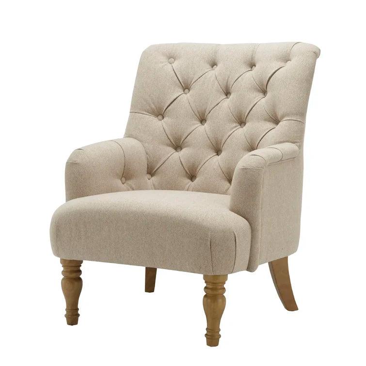 Hegland 73Cm Wide Tufted Polyester Blend Armchair - Ouch Cart