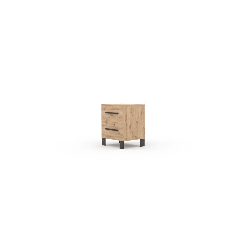 Everest Manufactured Wood Bedside Table Ouch Cart